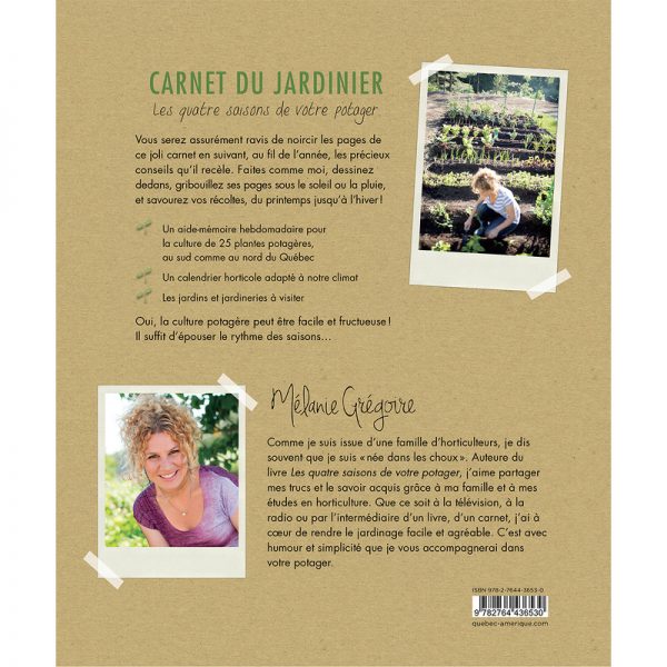 Carnet du Jardinier - Les quatre saisons de votre potager (Nouvelle édition) – Image 2